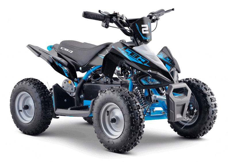 Quad 800W E-Speedy BW6 Bleu